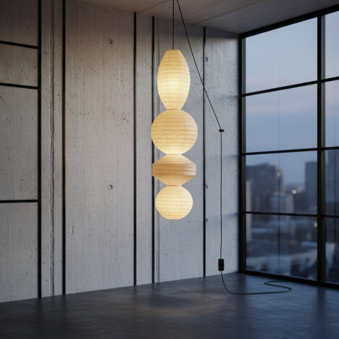 Ori Lantern Series Swag Pendant Lamp 10