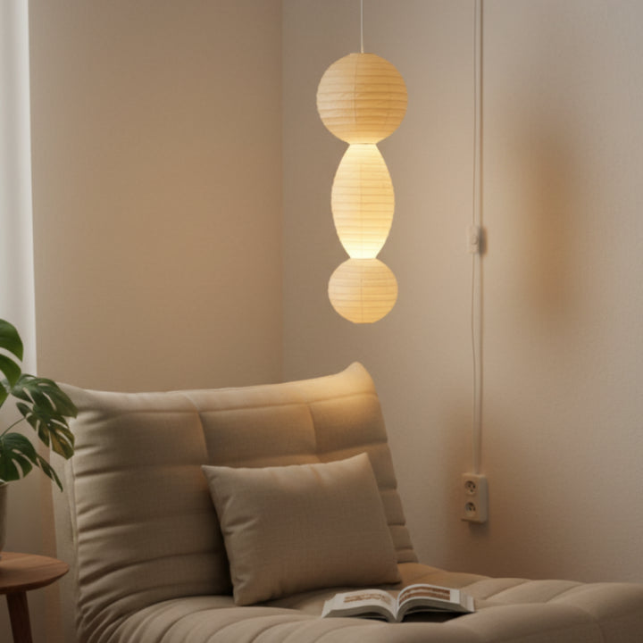 Ori Lantern Series Swag Pendant Lamp 9