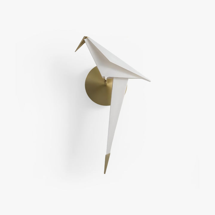 Origami Bird Wall Sconce