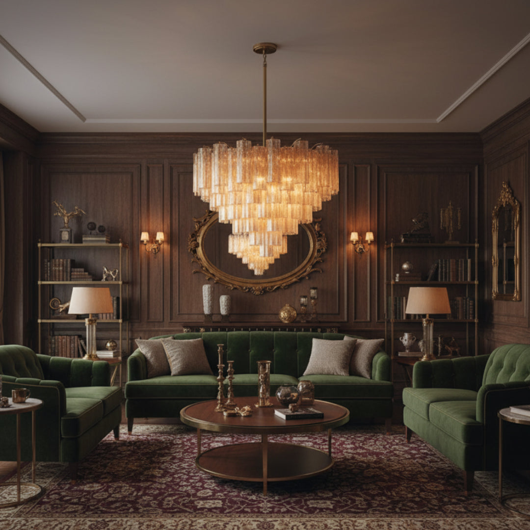 Orion Murano Glass Chandelier 10