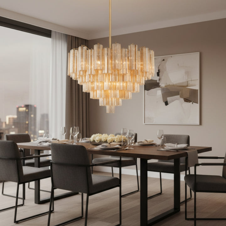 Orion Murano Glass Chandelier 7