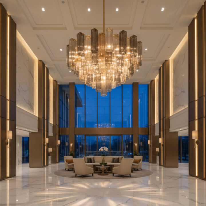 Orion Murano Glass Chandelier 8