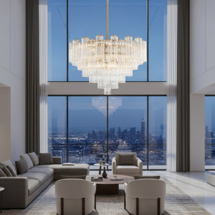 Orion Murano Glass Chandelier 9