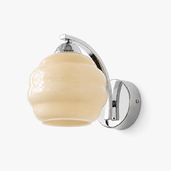 Orivelle Milk Glass Wall Lamp 3