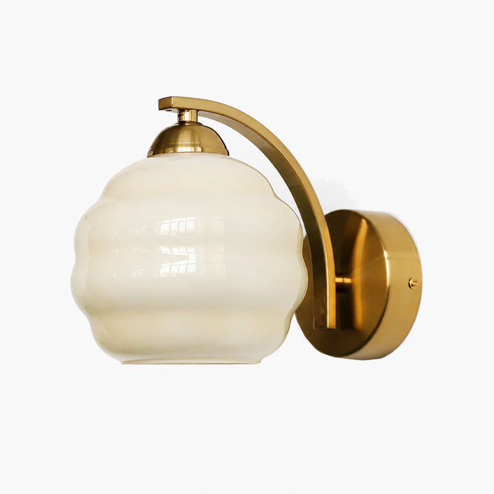 Orivelle Milk Glass Wall Lamp 5