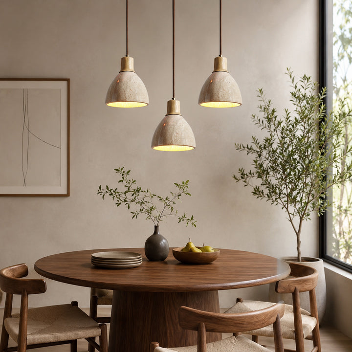 Orliven Three Headed Disc Chandeliers 1