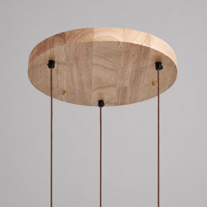 Orliven Three Headed Disc Chandeliers 6