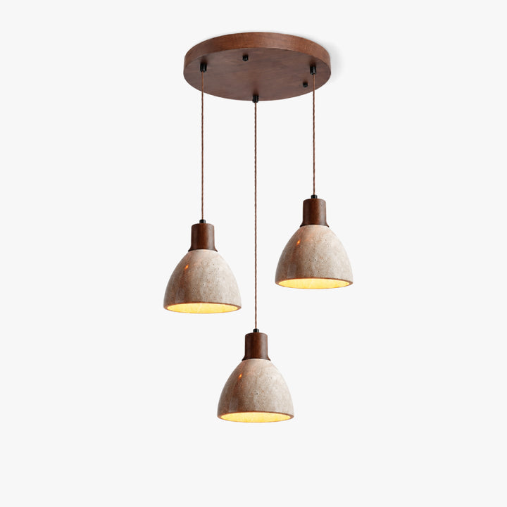 Orliven Three Headed Disc Chandeliers 8