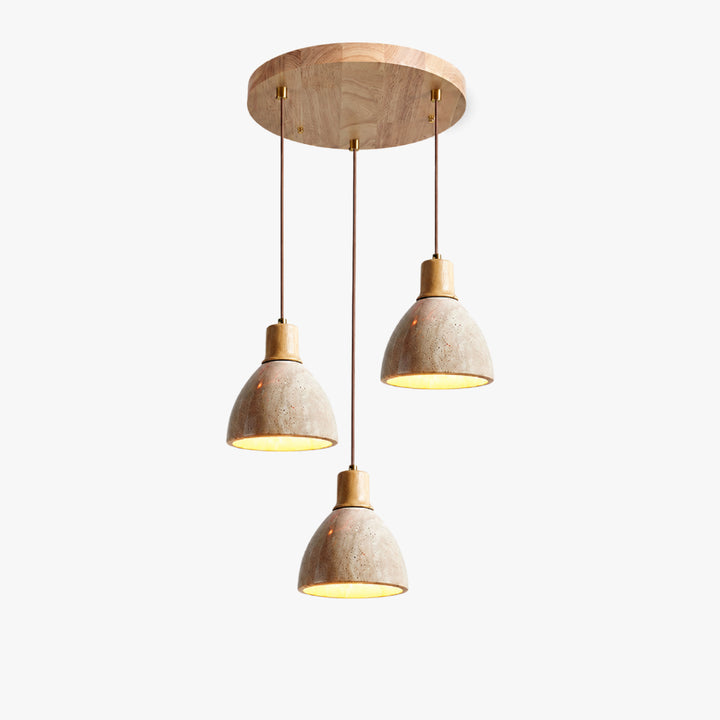 Orliven Three Headed Disc Chandeliers 9