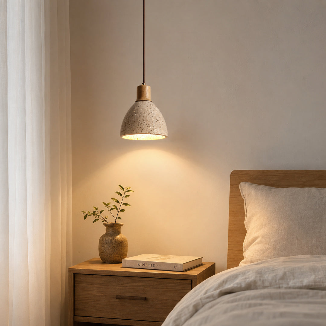 Orliven Travertine Pendant Light 1