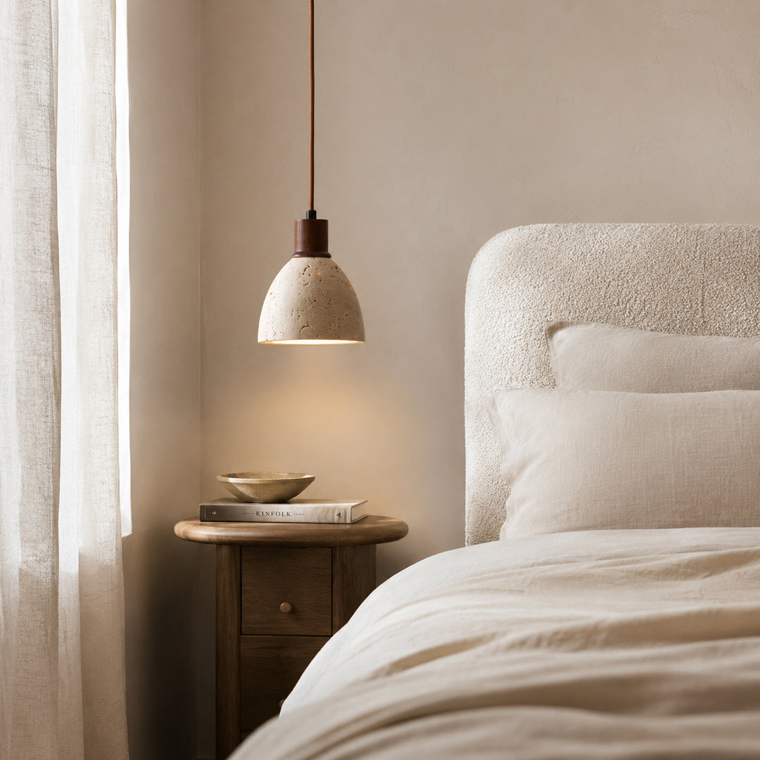 Orliven Travertine Pendant Light 2