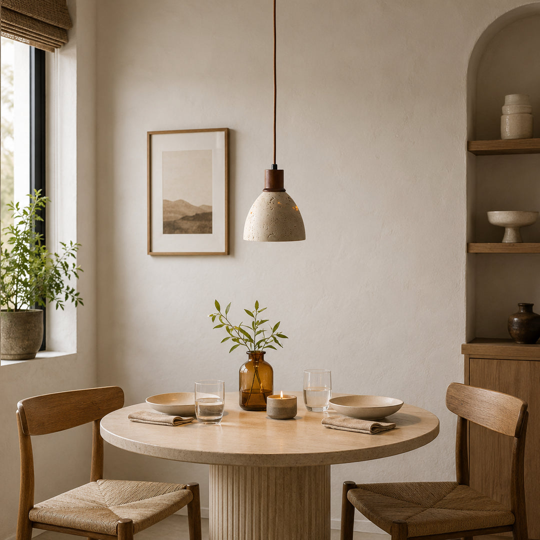 Orliven Travertine Pendant Light 6