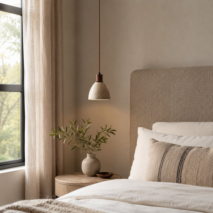 Orliven Travertine Pendant Light 7