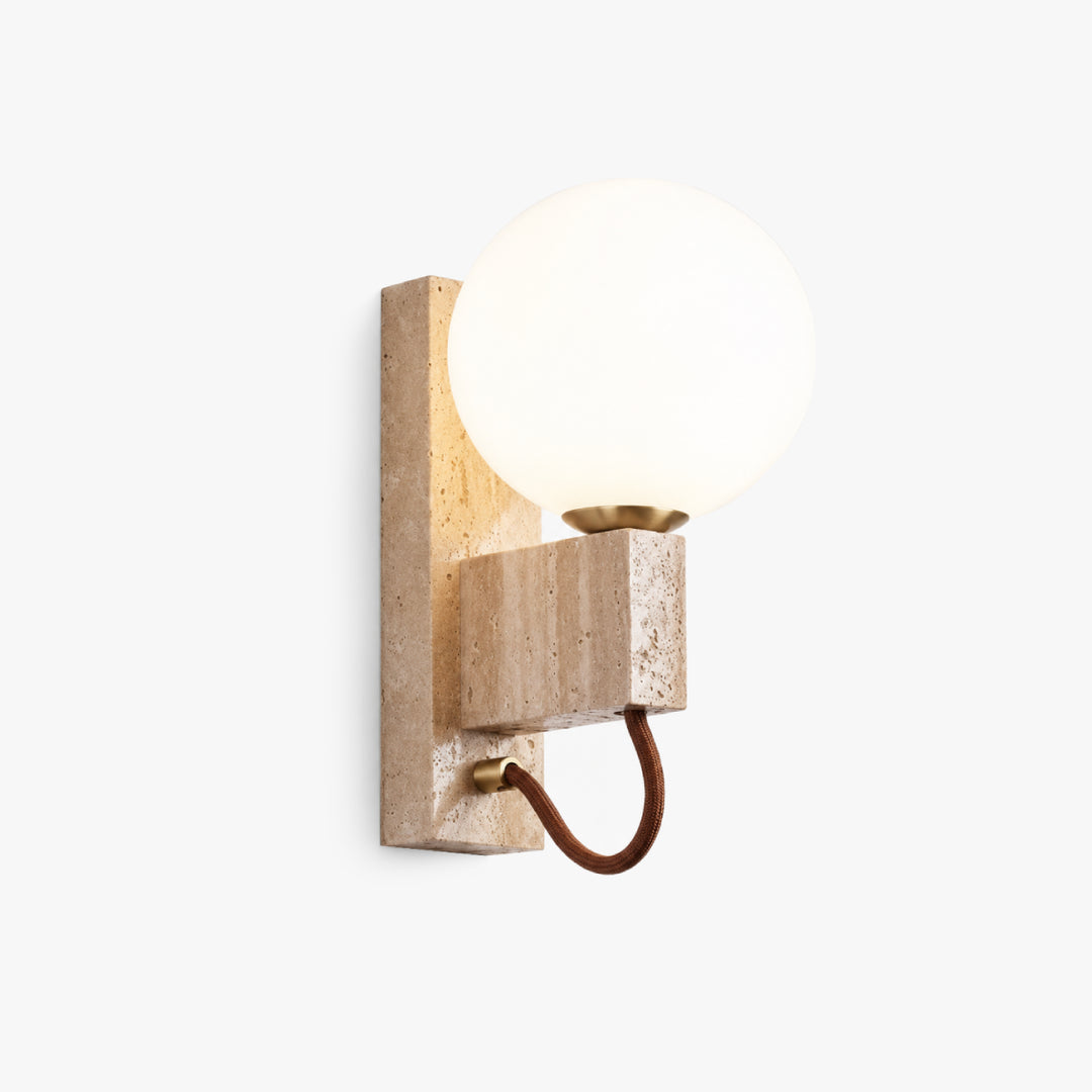 Orvelune Travertine Wall Lamp 7