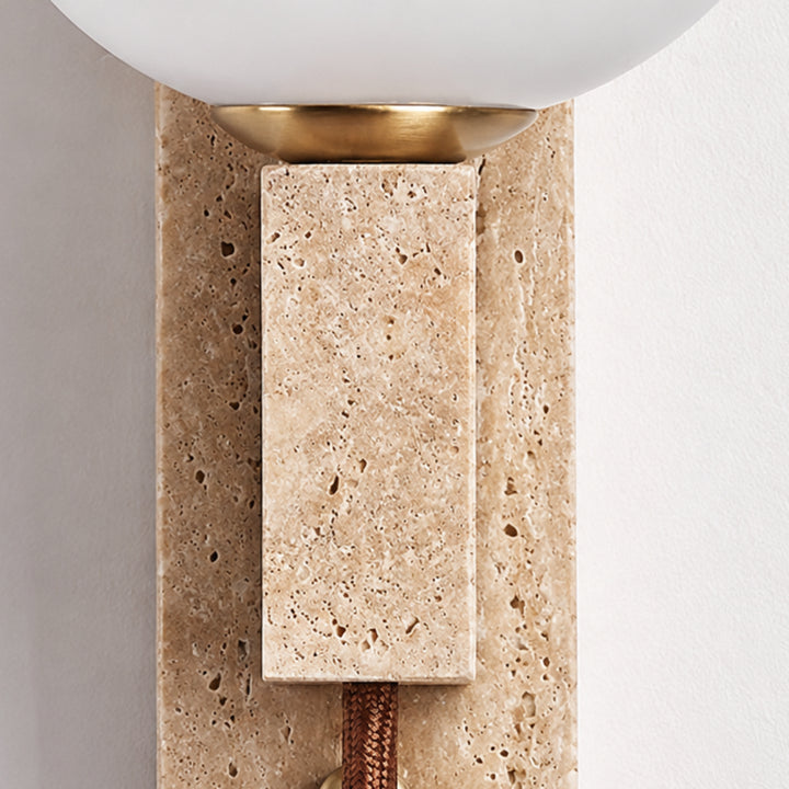 Orvelune Travertine Wall Lamp 8