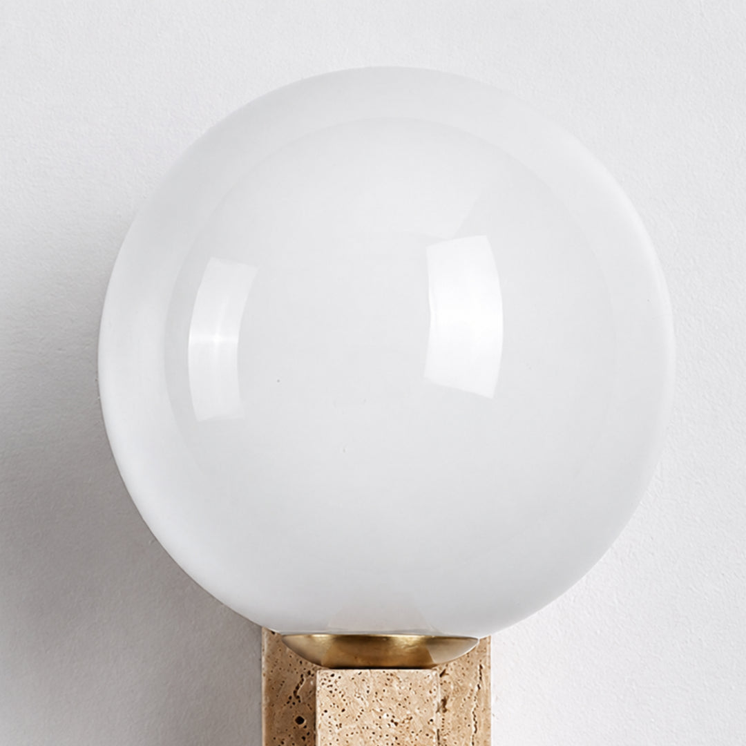 Orvelune Travertine Wall Lamp 9
