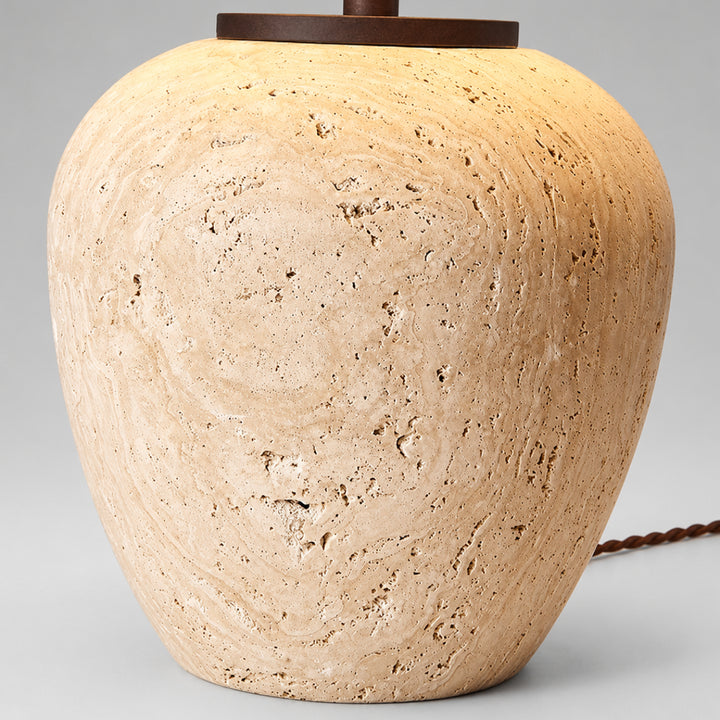 Orvesa Travertine Table Lamp 8