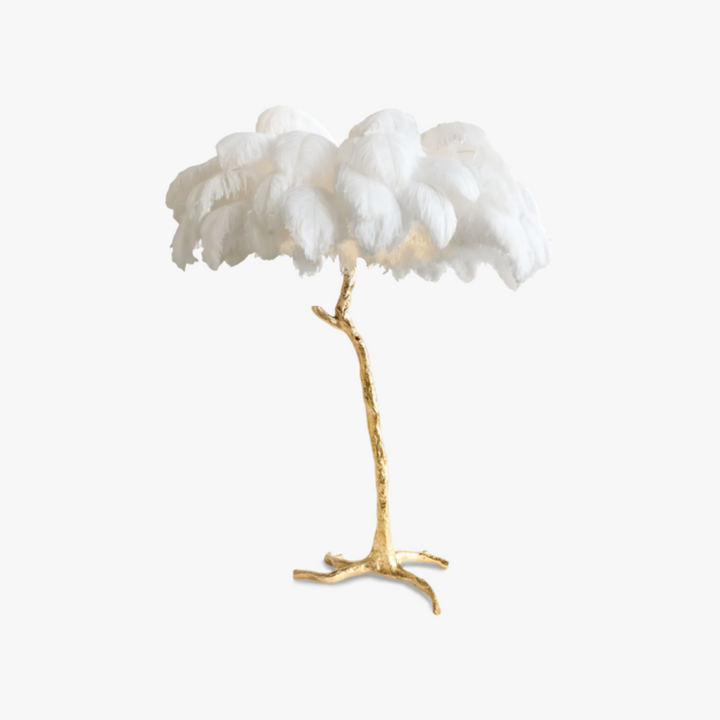 Ostrich Feather Floor Lamp 12