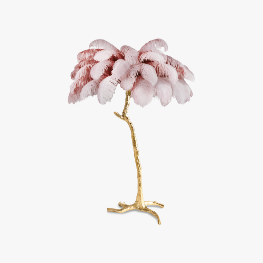Ostrich Feather Floor Lamp 3