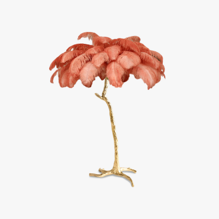 Ostrich Feather Floor Lamp 5