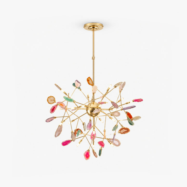 Pavera Agate Sputnik Chandelier 11
