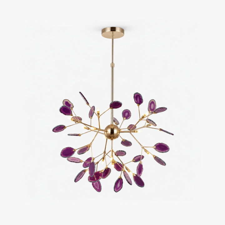 Pavera Agate Sputnik Chandelier 12