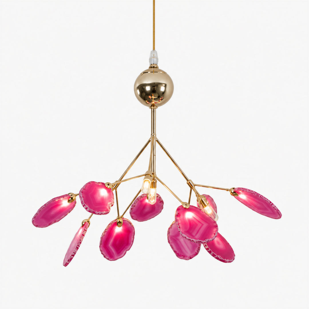 Pavera Agate Sputnik Chandelier 17