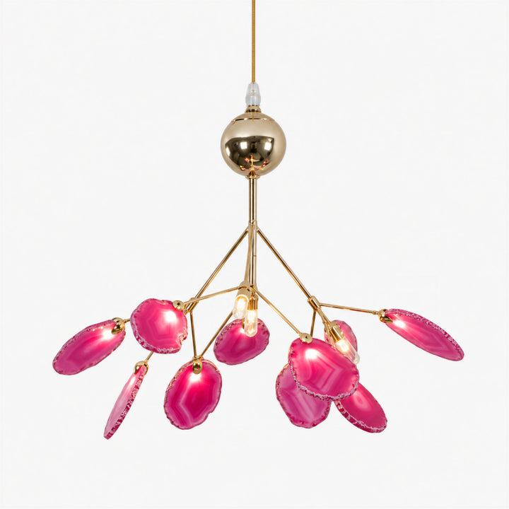 Pavera Agate Sputnik Chandelier 17