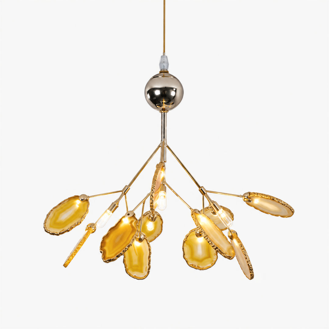 Pavera Agate Sputnik Chandelier 19