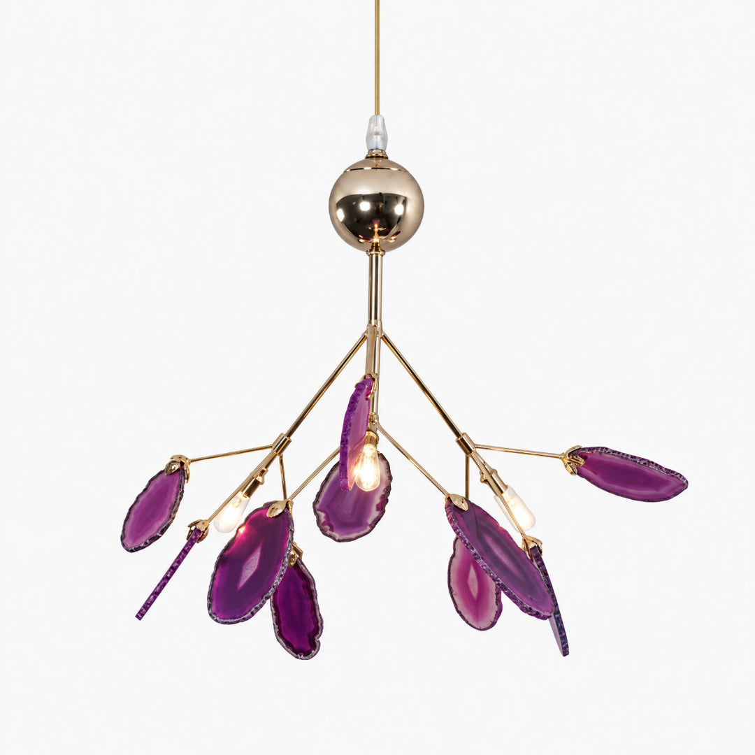 Pavera Agate Sputnik Chandelier 20