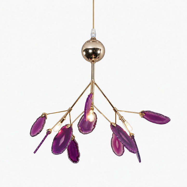 Pavera Agate Sputnik Chandelier 20