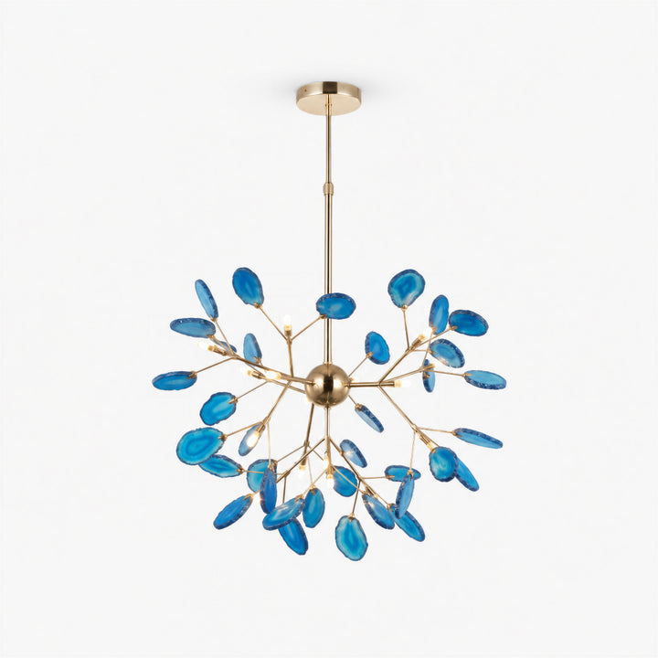 Pavera Agate Sputnik Chandelier 21