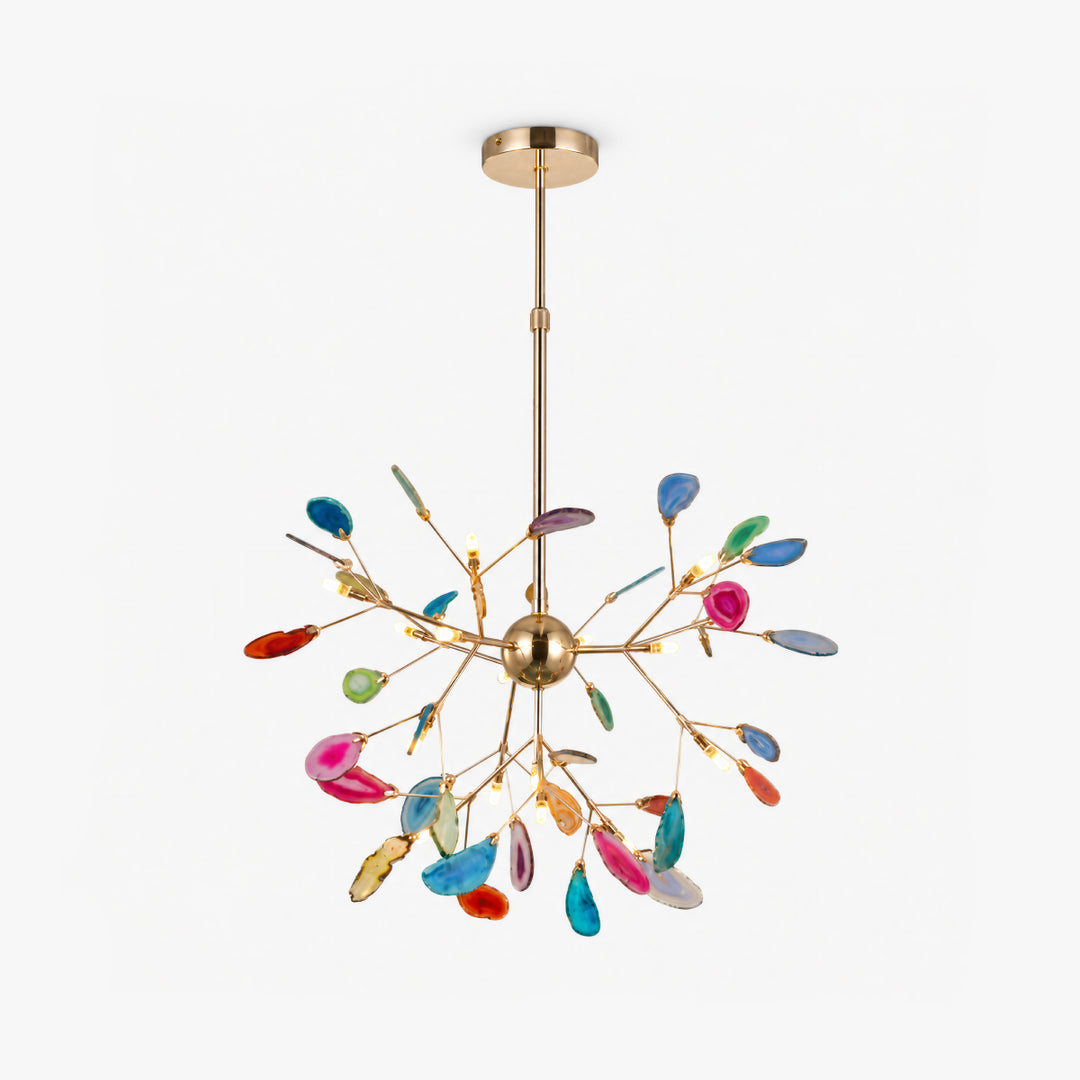 Pavera Agate Sputnik Chandelier 23