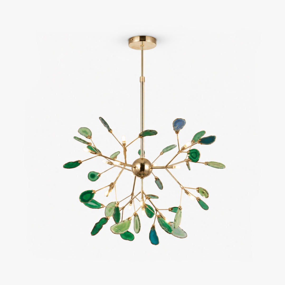 Pavera Agate Sputnik Chandelier 24