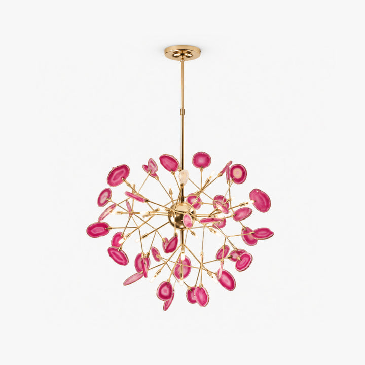 Pavera Agate Sputnik Chandelier 7