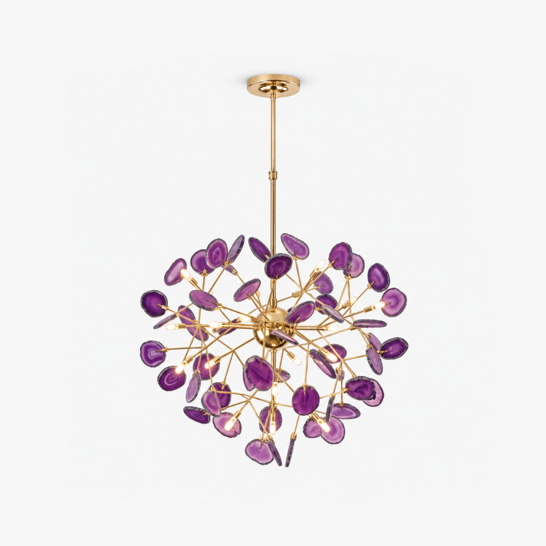 Pavera Agate Sputnik Chandelier 8