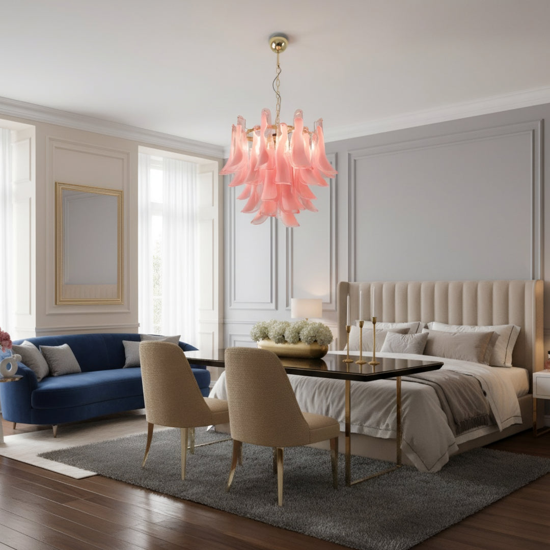 Petals Murano Glass Chandelier 16