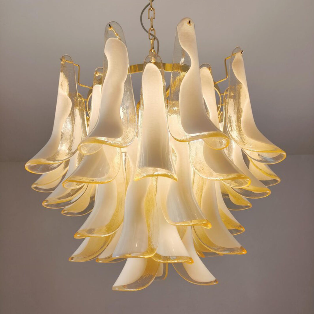 Petals Murano Glass Chandelier 9
