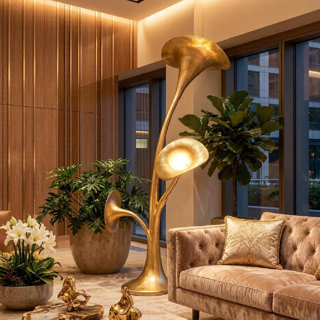Petunia Sculpture Floor Lamp 6