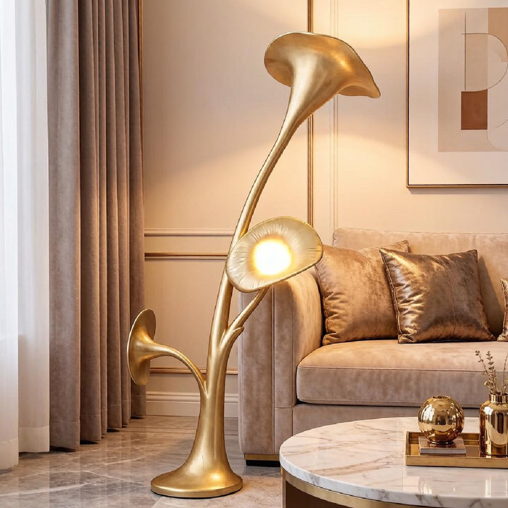 Petunia Sculpture Floor Lamp 7