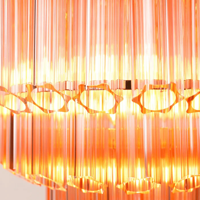 Pink Grande Palermo Chandelier 9