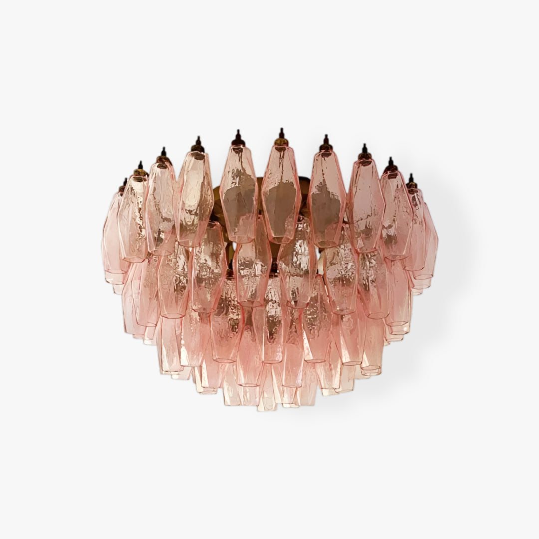 Poliedri Murano Glass Ceiling Lamp 1