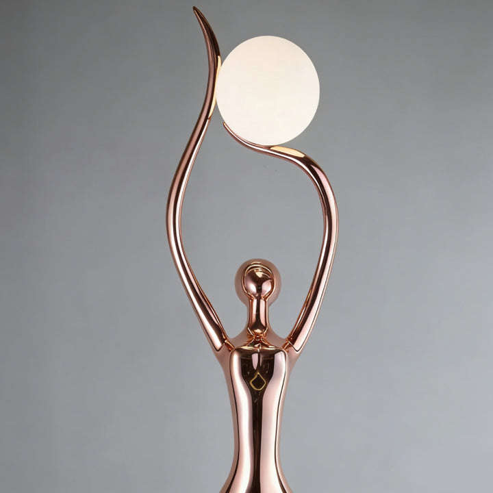 Pose Yoga Sculpture Floor Lamp 12