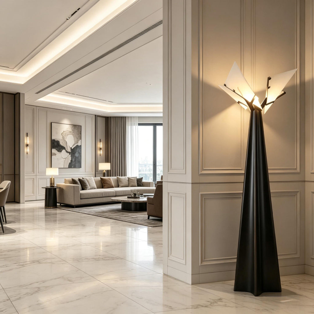 Prism Alabaster Floor Lamp 10