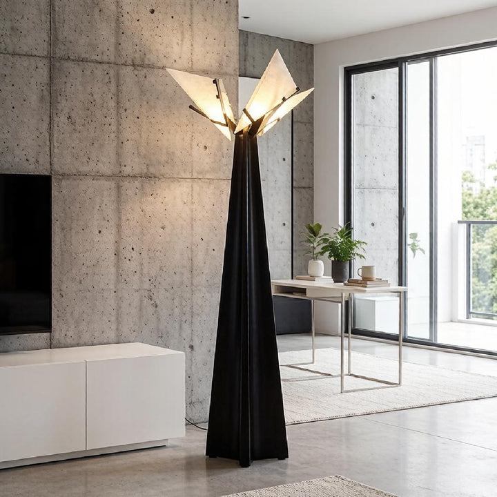 Prism Alabaster Floor Lamp 12
