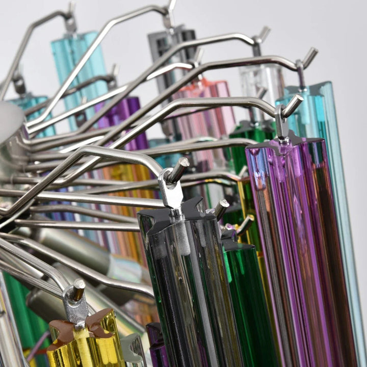 Prismatic Murano Glass Chandelier 9