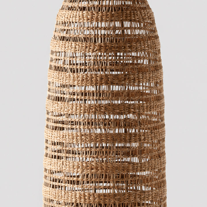 Ravlena Woven Rattan Floor Lamp 10