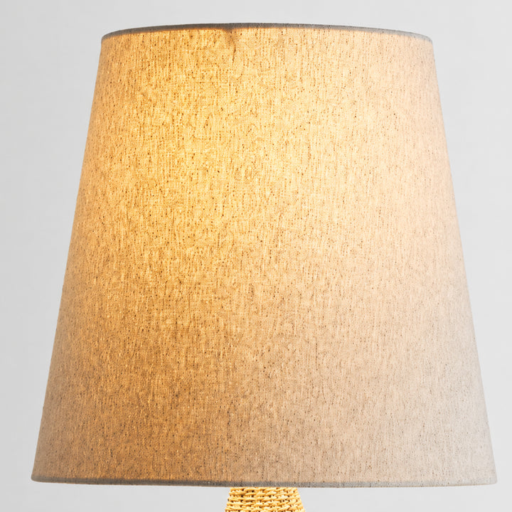 Ravlena Woven Rattan Table Lamp 10