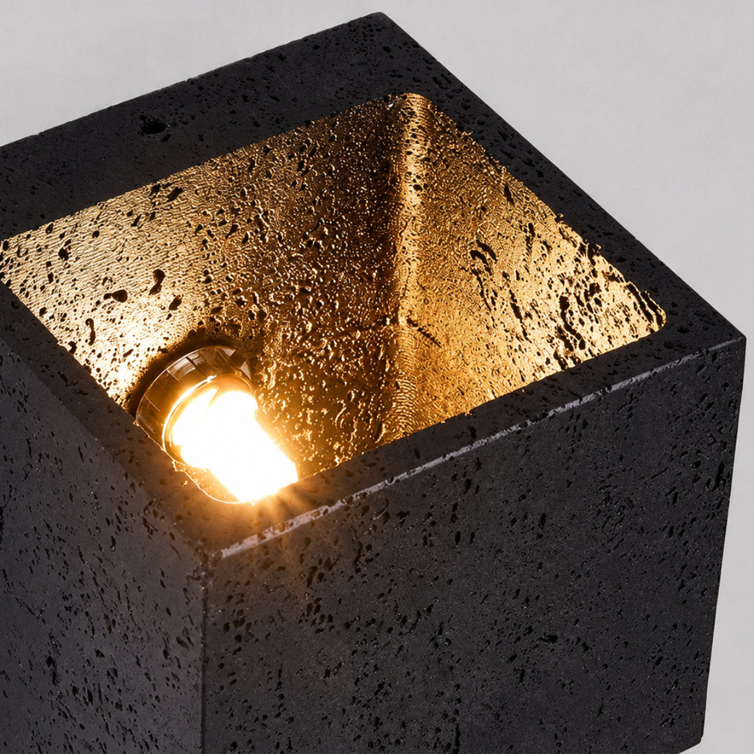 Ravolune Stone Cube Wall Lamp 12