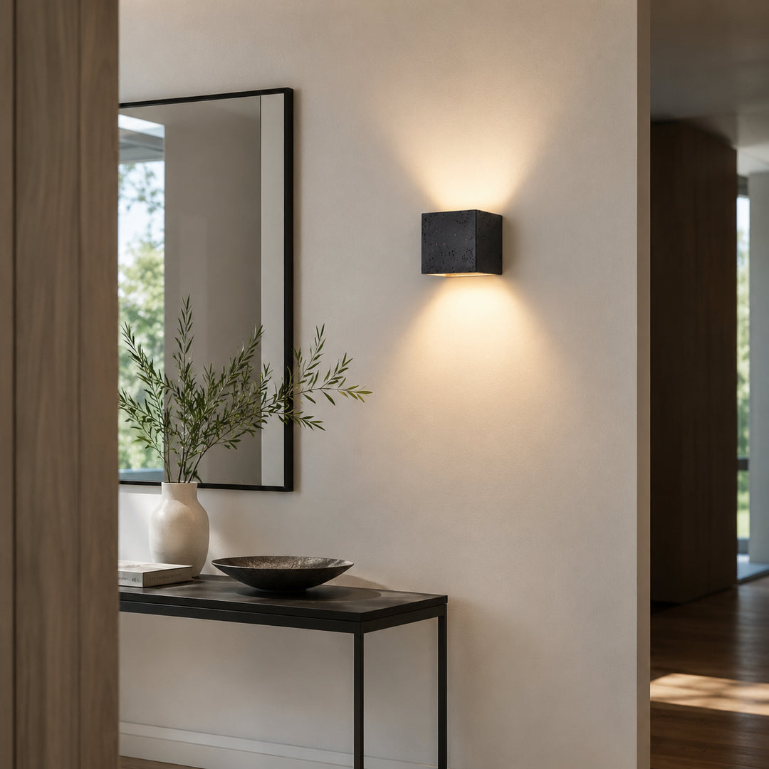 Ravolune Stone Cube Wall Lamp 4
